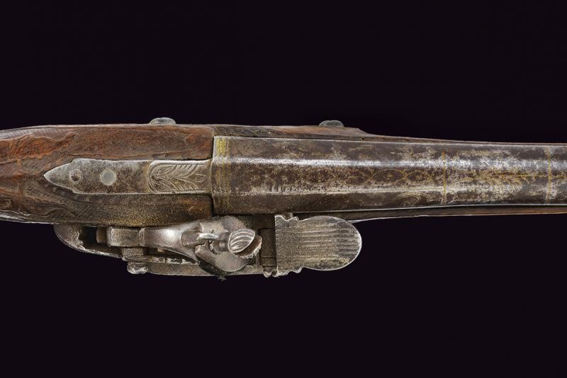 Pistola a pietra focaia alla morlacca