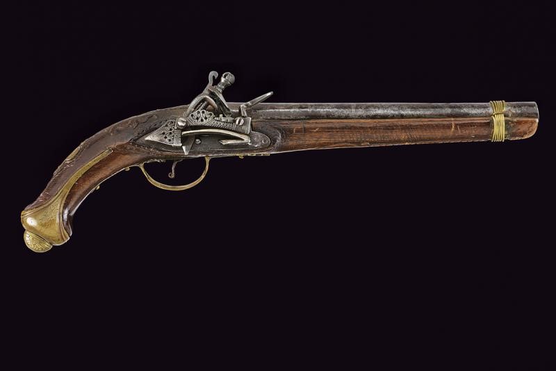 Pistola a pietra focaia alla morlacca