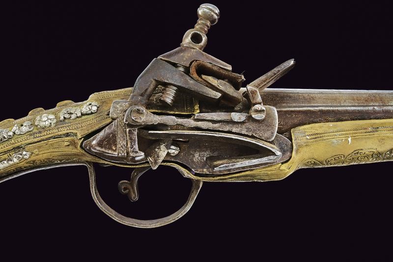 Pistola a pietra focaia alla morlacca