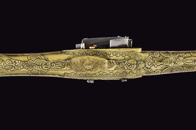 Pistola a pietra focaia alla micheletta