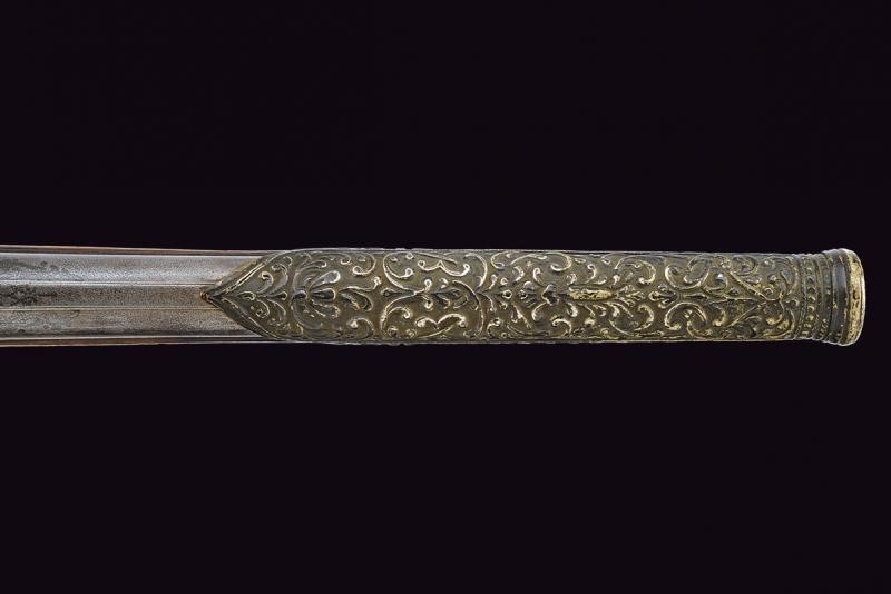 Bellissima Pistola a Pietra Focaia in Stile "ali Pasha" con Fornimenti in Argento