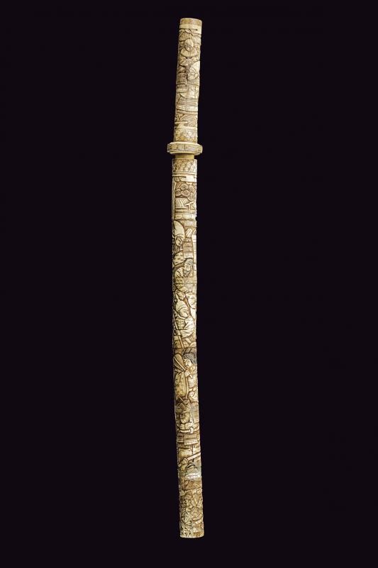 Wakizashi con Montatura in Osso
