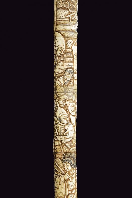 Wakizashi con Montatura in Osso