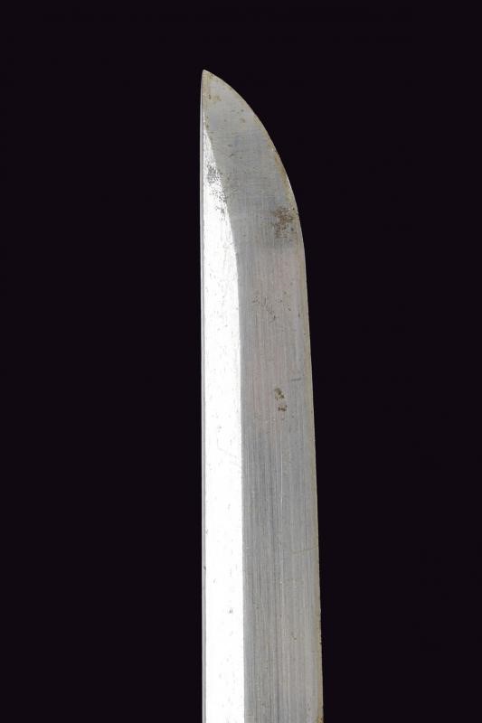 Wakizashi con montatura in osso