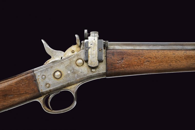 Fucile Remington Rolling Block convertito ad uso sportivo