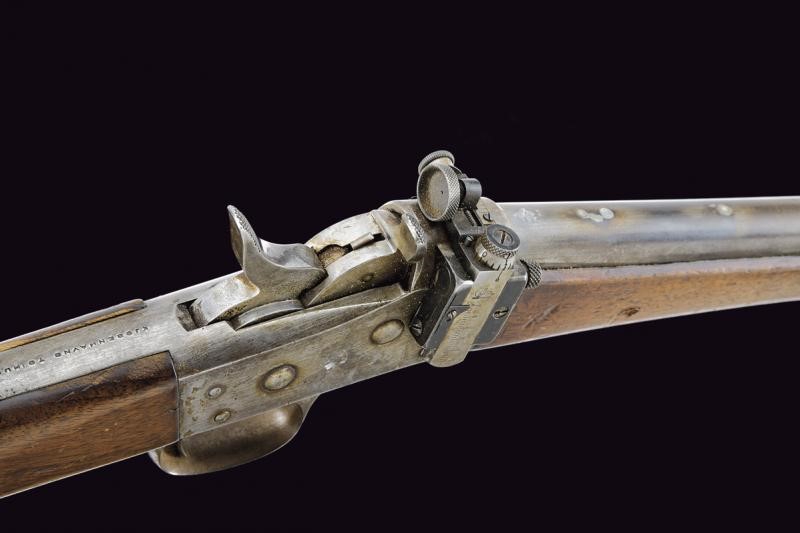 Fucile Remington Rolling Block convertito ad uso sportivo