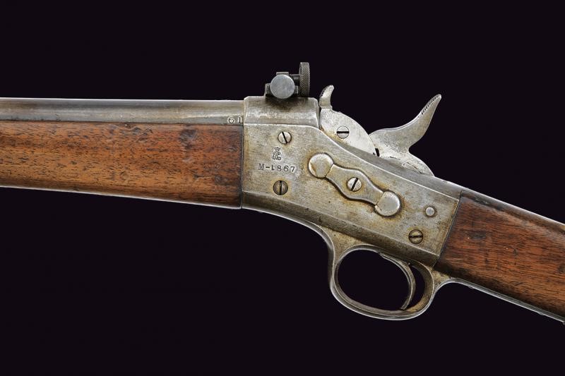 Fucile Remington Rolling Block convertito ad uso sportivo