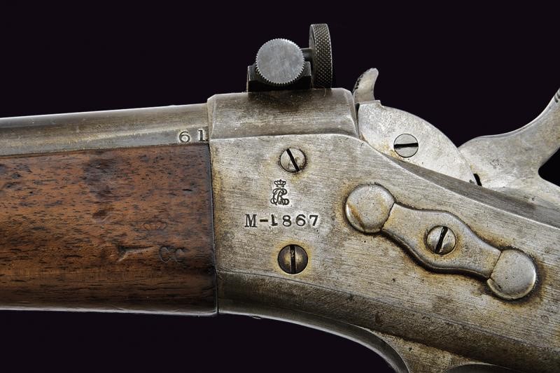 Fucile Remington Rolling Block convertito ad uso sportivo