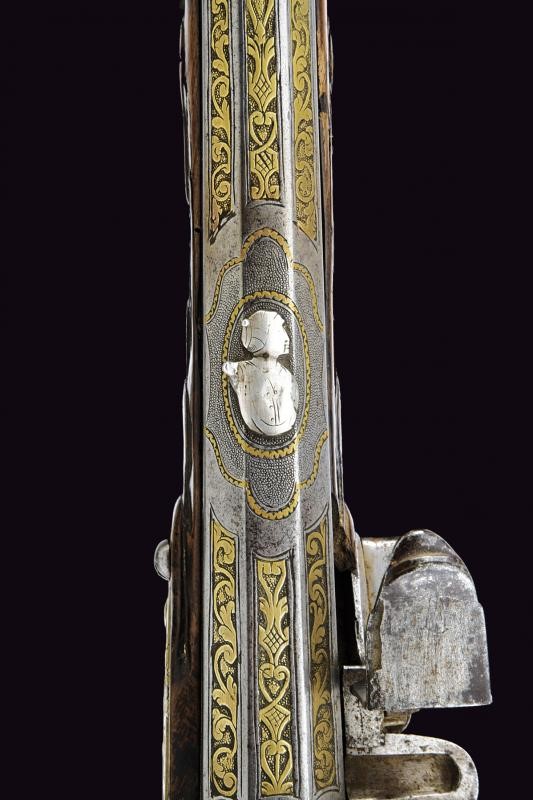 Bellissimo scavezzo a pietra focaia del maestro A. L.