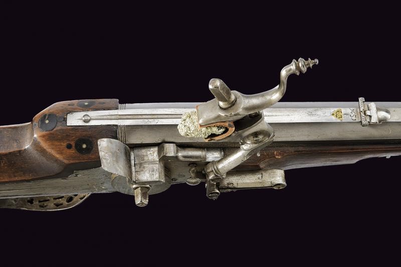 Fucile da caccia a pietra focaia proveniente da Schloss Dyck