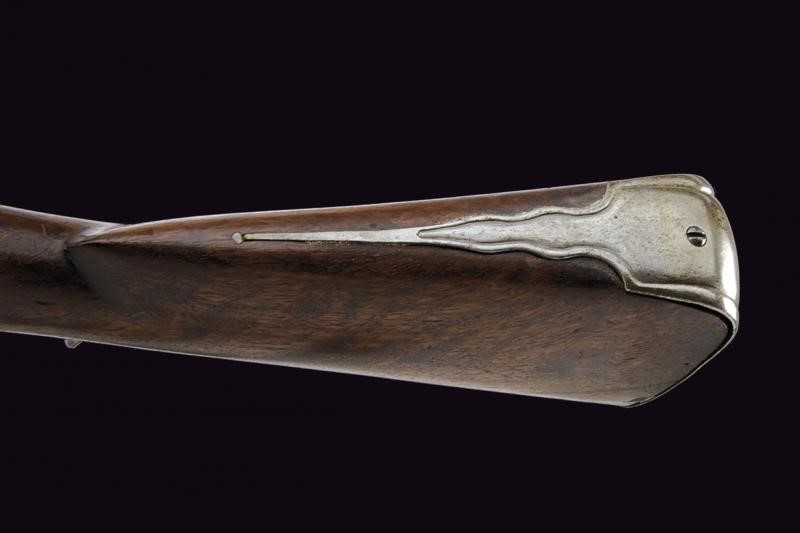 Rarissimo fucile a pietra focaia a retrocarica di Jacob Perret