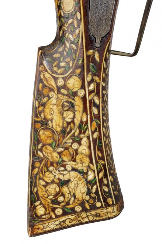 Importante moschetto a ruota di proprietà nobile