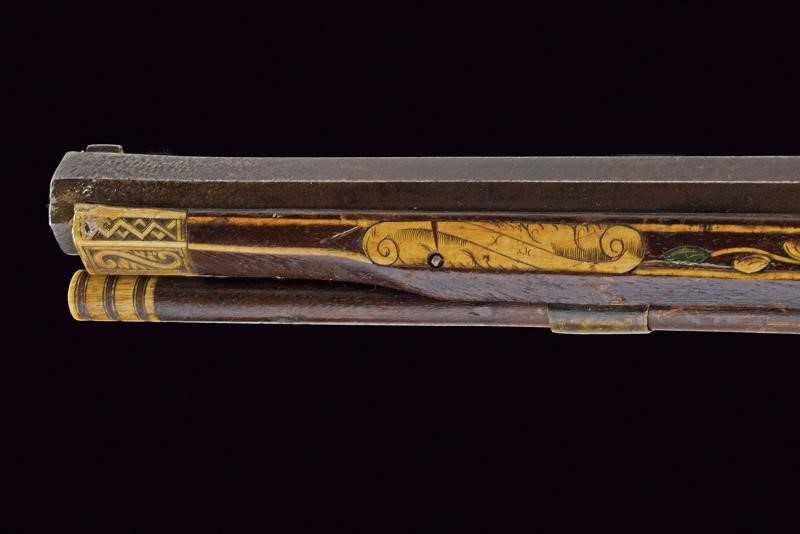 Importante moschetto a ruota di proprietà nobile