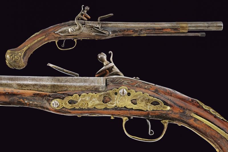 A flintlock pistol Mid 19th Century | The Antique Arms Collection of a ...