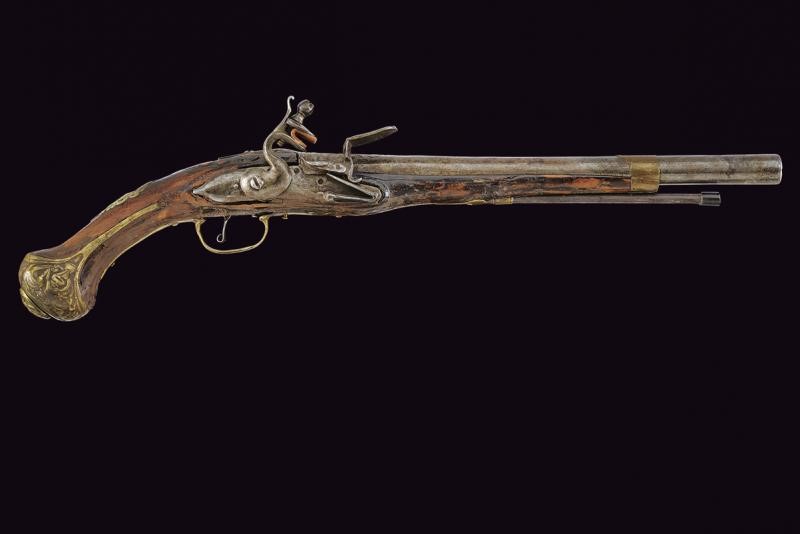 Pistola a pietra focaia