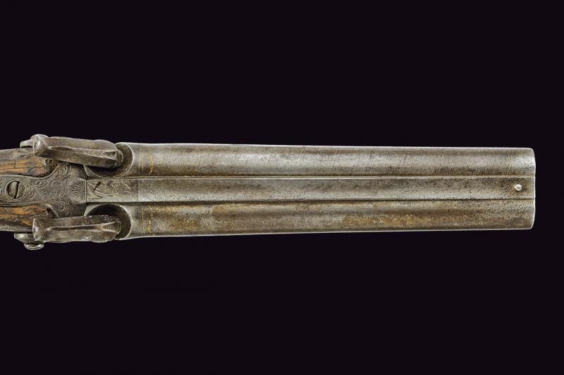 Pistola a due canne a luminello