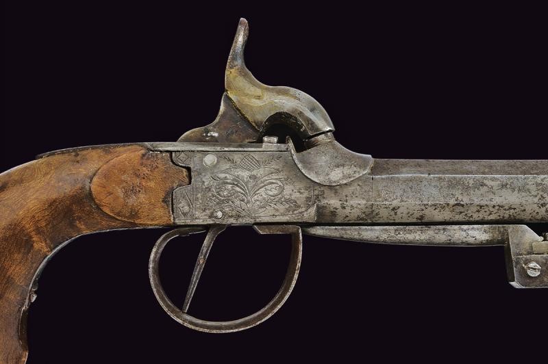 Pistola a luminello con baionetta a scatto