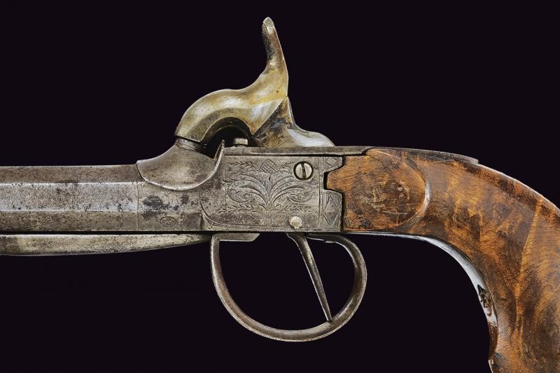 Pistola a luminello con baionetta a scatto