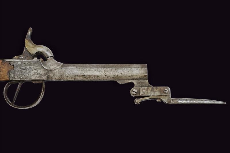 Pistola a luminello con baionetta a scatto