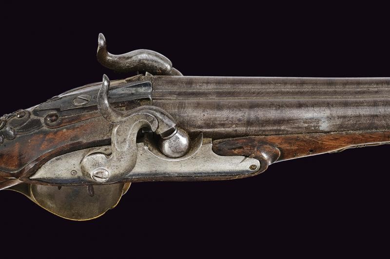 Pistola a due canne convertita a luminello