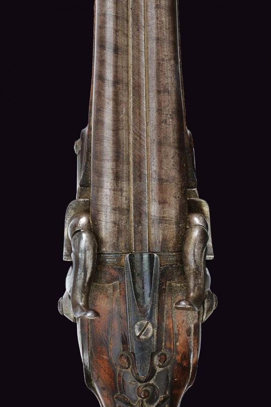 Pistola a due canne convertita a luminello