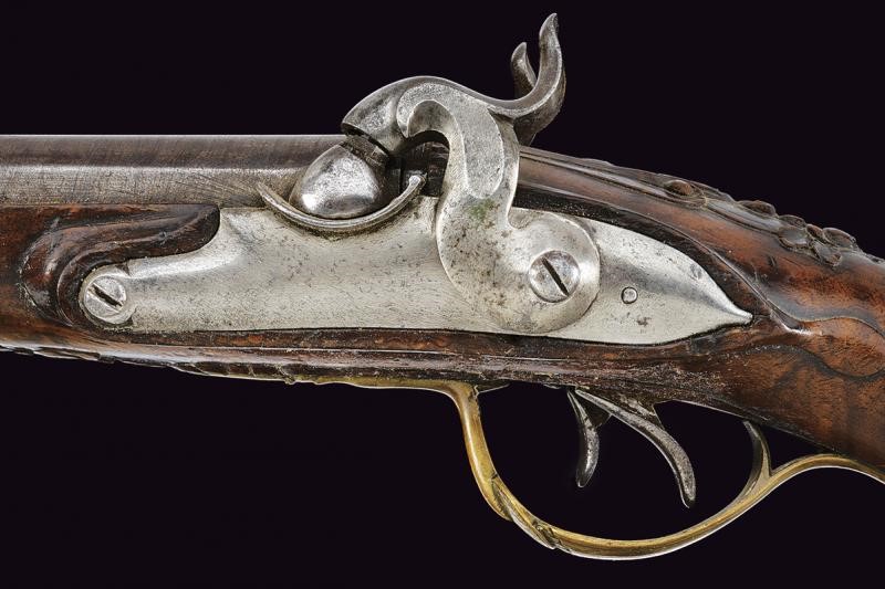 Pistola a due canne convertita a luminello