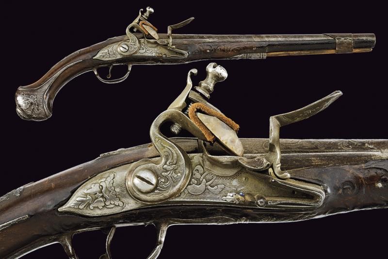 A flintlock pistol Mid 19th Century | The Antique Arms Collection of a ...