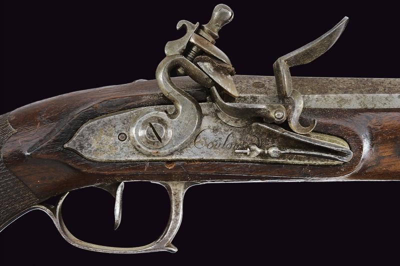 Pistola da ufficiale a pietra focaia