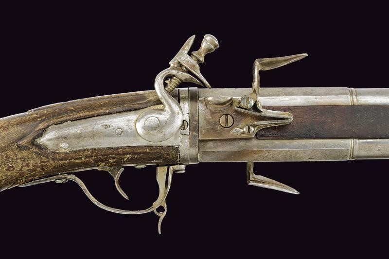 Pistola Wender a pietra focaia