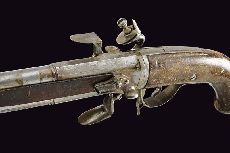 Pistola Wender a pietra focaia