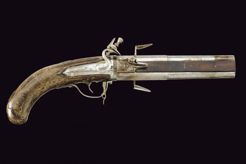 Pistola Wender a Pietra Focaia