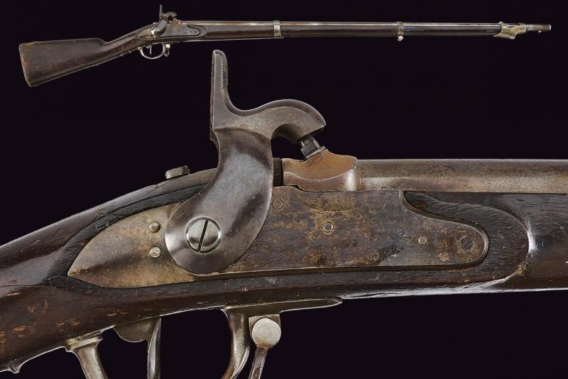 A rifle converted to percussion | The Antique Arms Collection of a ...