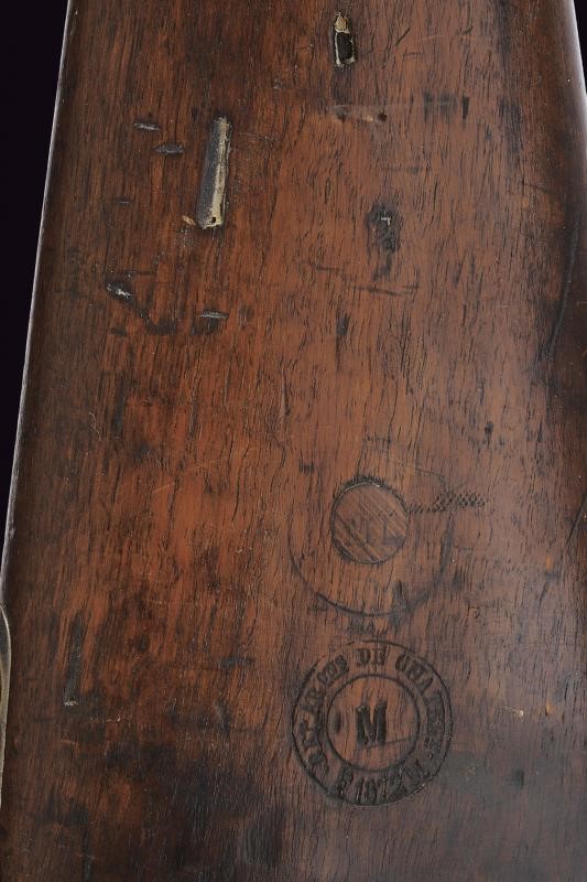 Fucile Chassepot Mod. 1866 a Retrocarica con Due Baionette