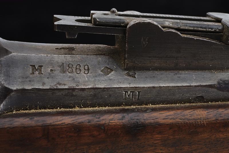 Fucile Chassepot Mod. 1866 a Retrocarica con Due Baionette