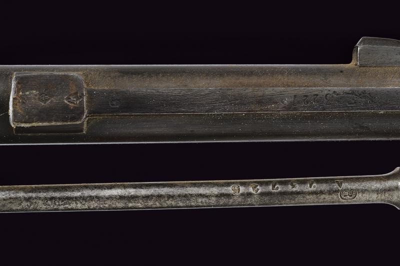 Fucile Chassepot Mod. 1866 a Retrocarica con Due Baionette