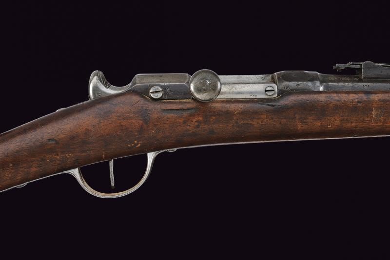 Fucile Chassepot Mod. 1866 a Retrocarica con Due Baionette