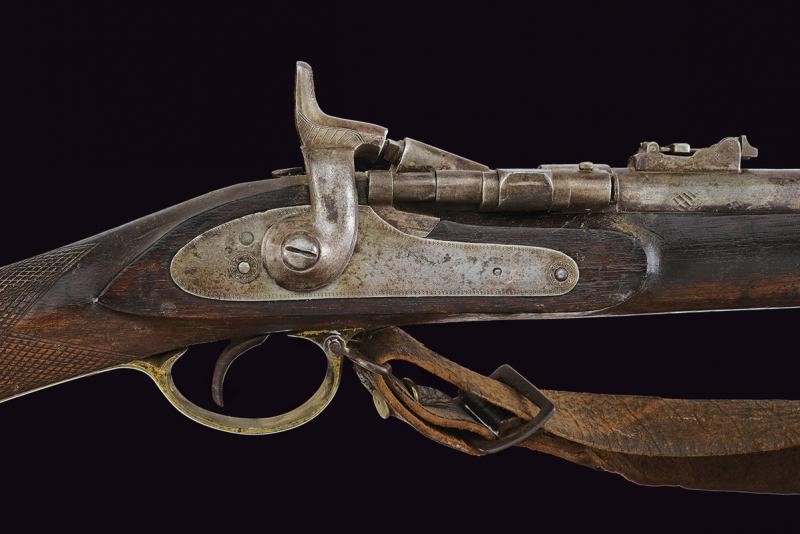Fucile con Sistema Snider-enfield a Retrocarica