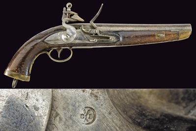 Pistola a Pietra Focaia da Cavalleria