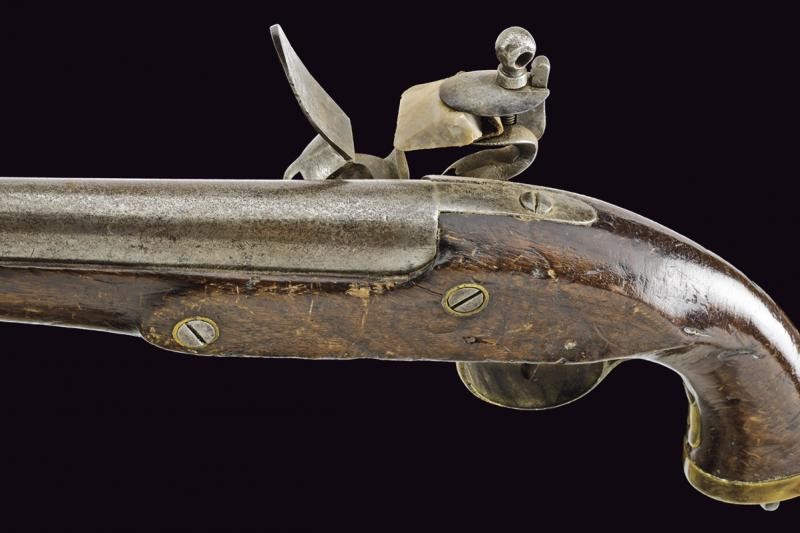 Pistola a Pietra Focaia da Cavalleria