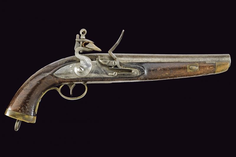 Pistola a Pietra Focaia da Cavalleria