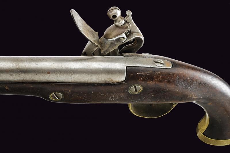 Pistola a Pietra Focaia da Cavalleria