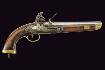 Pistola a Pietra Focaia da Cavalleria