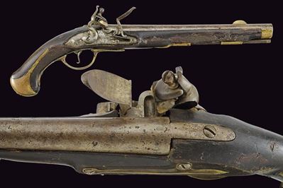 Pistola a Pietra Focaia