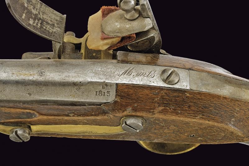 Pistola a Pietra Focaia An. XIII