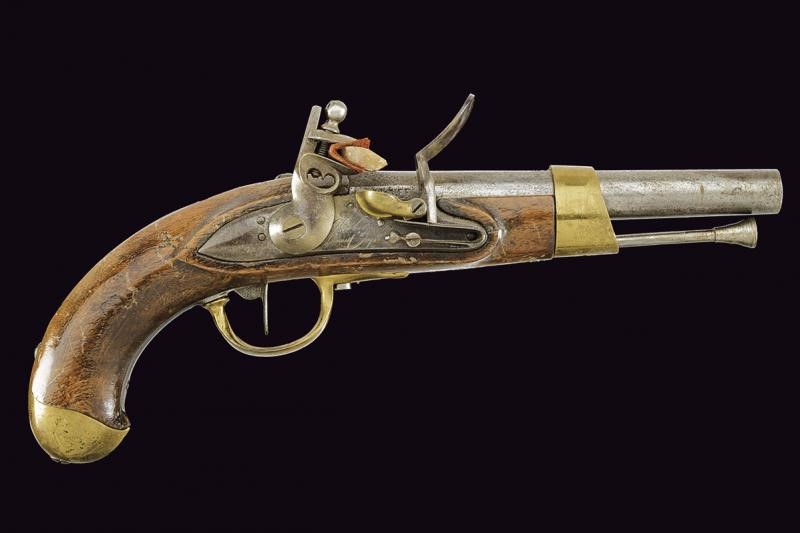 Pistola a Pietra Focaia An. XIII