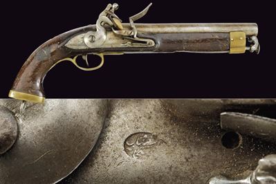 Pistola a Pietra Focaia