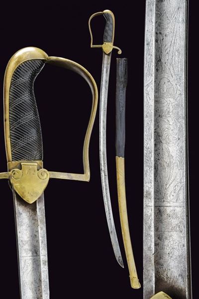 Rara Sciabola Landkadet Danese Mod. 1802