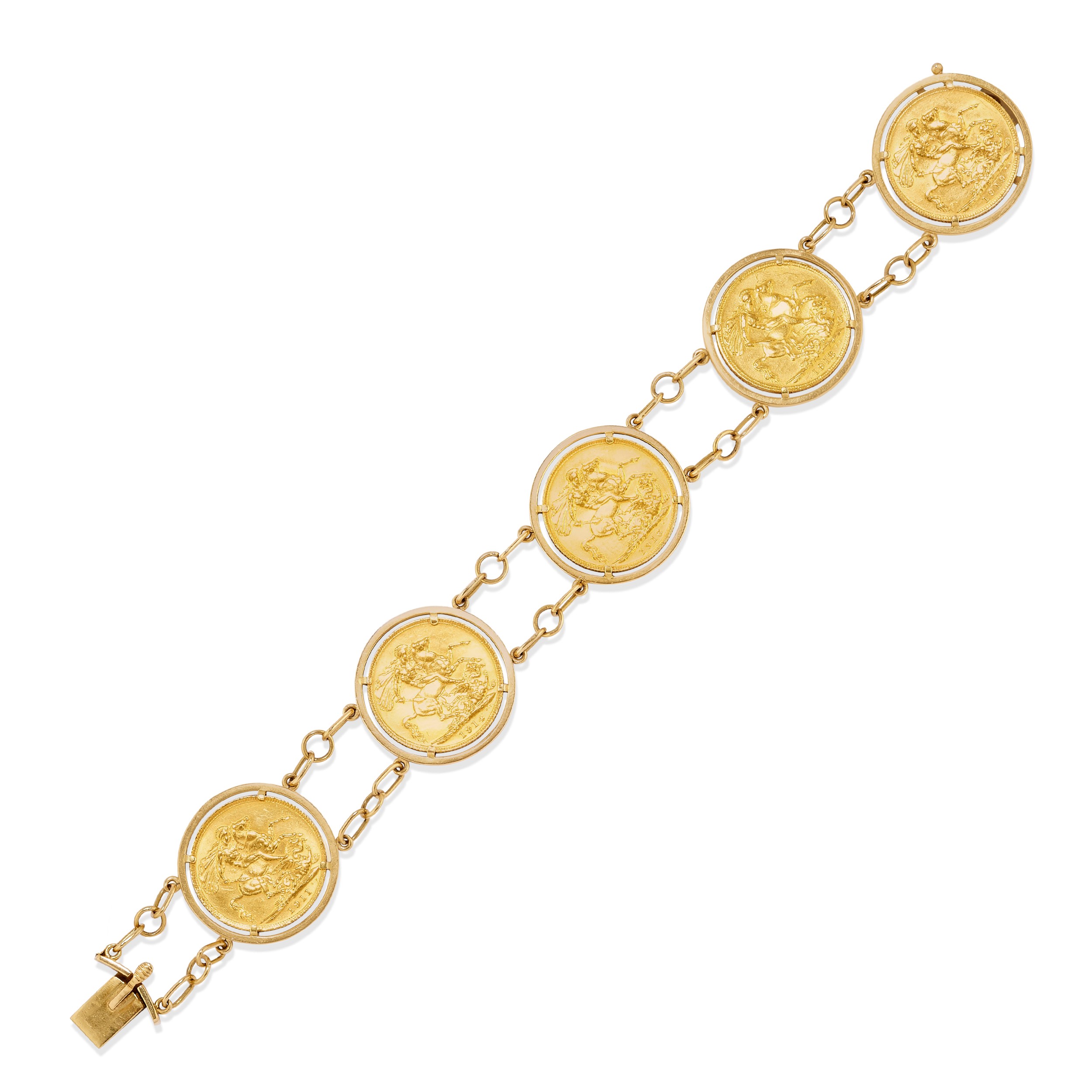 Bracciale e Pendente con Monete