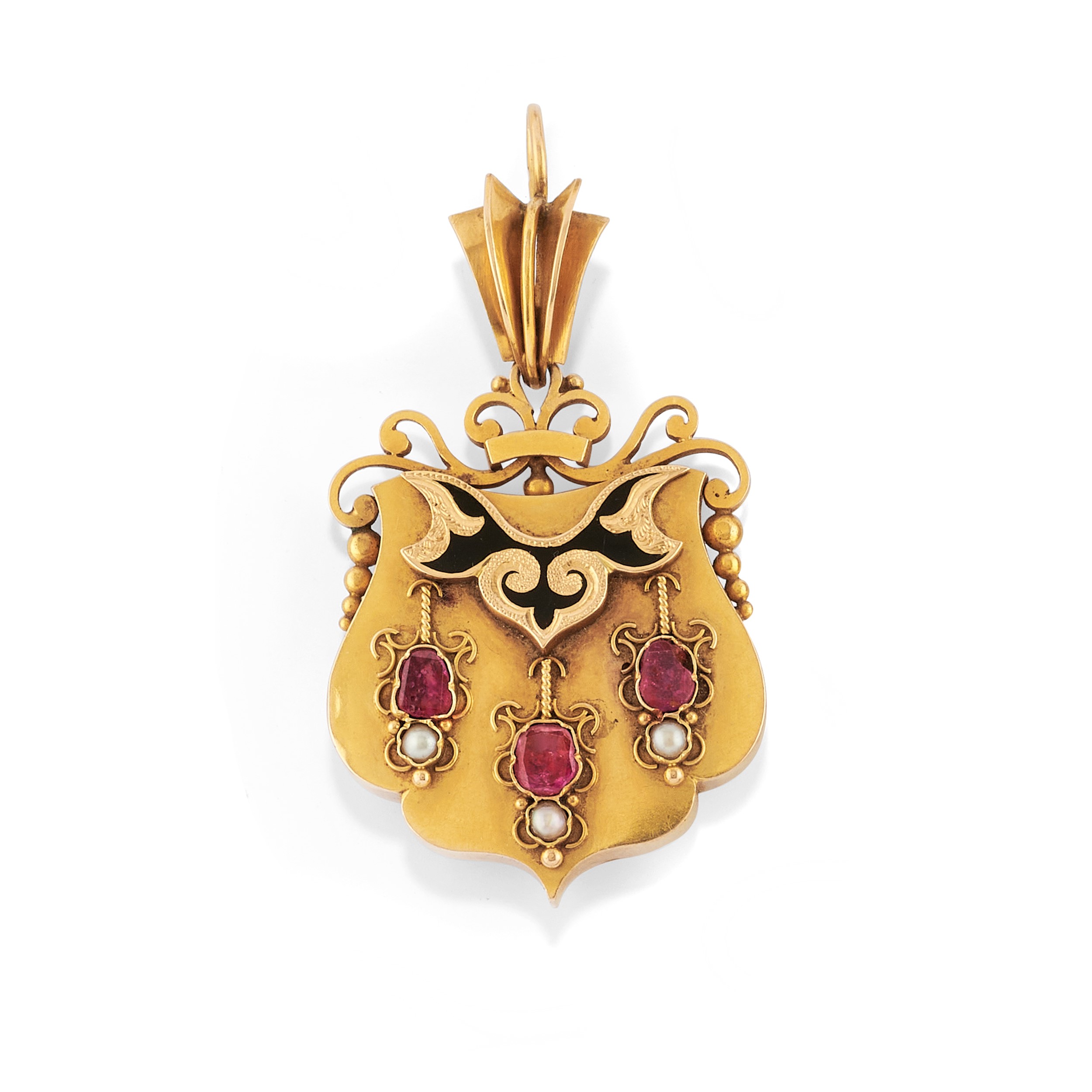 Due pendenti vittoriani