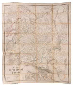 Carta della Russia europea